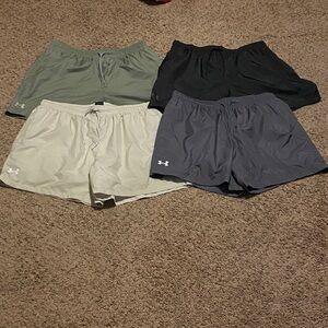 Under Armour Icon 5” Men's Short Set Bundle 4 for 1